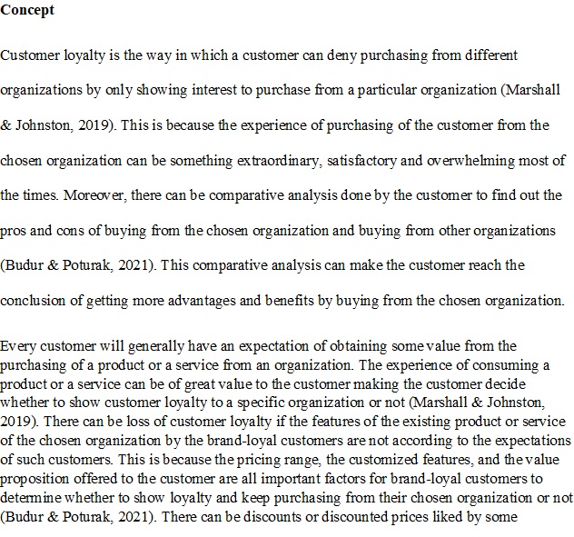 Discussion Thread Customer Loyalty, Global Marketing, Branding